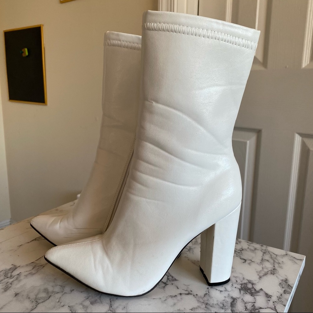 SHEIN White boots